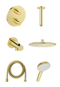 Concealed Silhouet HS2 - Complete concealed shower system (Polished Brass PVD)